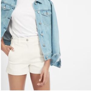 Everlane The Cotton Twill Short Bone Size 4
